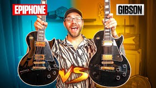 Video thumbnail for Do NOT Buy An Epiphone Les Paul Custom Until You Watch This! - Epiphone VS Gibson by Jimmy Franklin