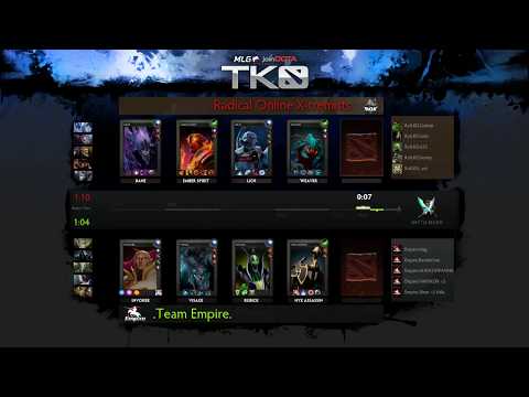 Rox.KIS vs Empire Game 1 - MLG TKO Dota 2 - Capitalist & Hippie