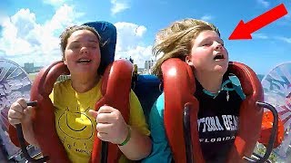 Girls Passing Out #6 | Funny Slingshot Ride Compilation