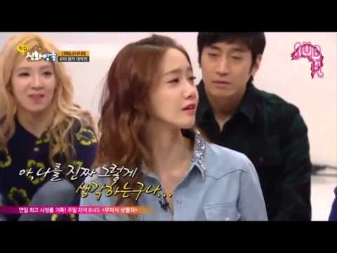 Shinhwa Broadcast & SNSD   Hidden camera prank makes Yoona(GG) cry