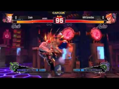 [EVO 2014 USFIV] Cryoh (Guile) vs AVM GamerBee (Adon)