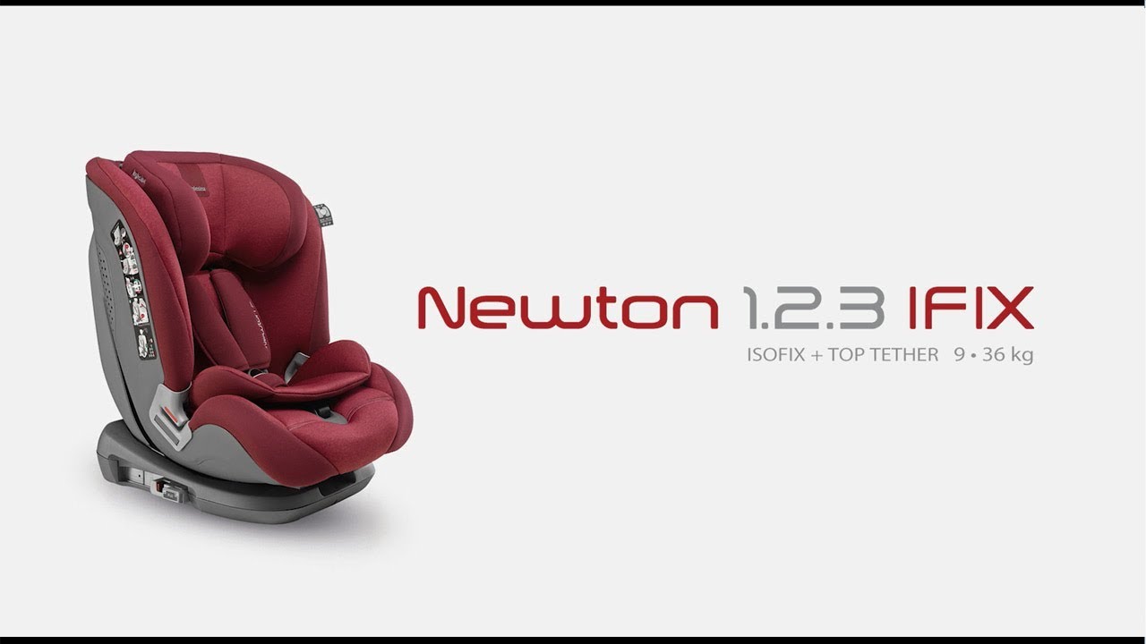 Inglesina Newton - детское автокресло 9-36 кг группа 1/2/3, черный