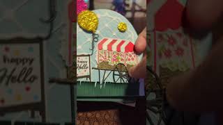 Happy Birthday! Handcrafted Easel Card! Wow! #diy #cardmaking #gift #art #craft