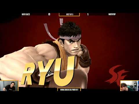 WBB #101  WDBTHTGP (Ryu) vs Bath Salts (Bowser)   Winners Round 1   Smash 4 Singles