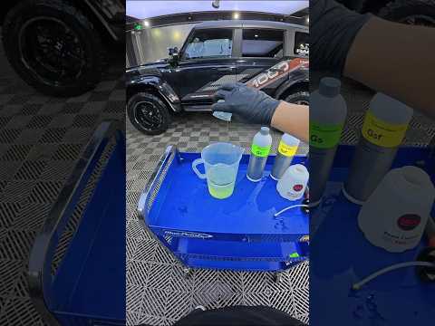 Ford Bronco Detailing: An Immersive POV Experience😍 #cars #acperformance #detailing #ytshorts