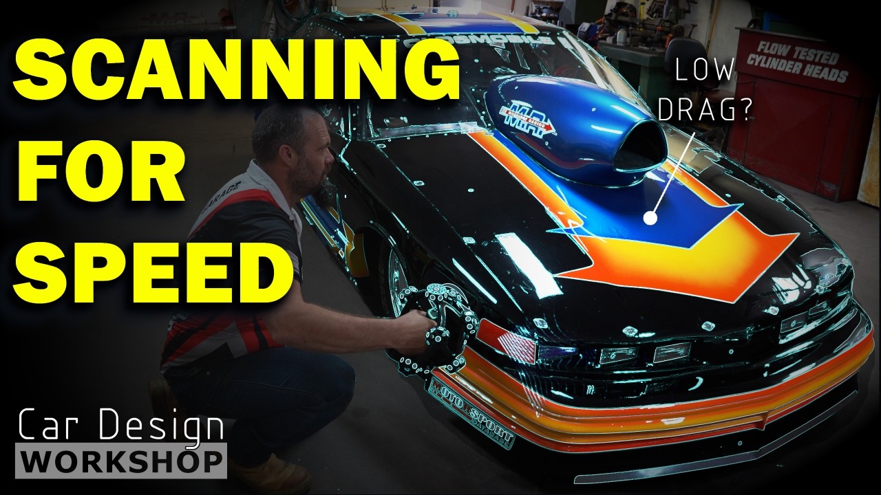 3d Scan of a Drag Racing Car for Aerodynamic Analysis