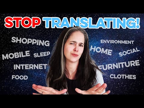 訓練你的大腦思考英語|5個練習讓你不再在腦中翻譯 (Train Your Brain To Think English | 5 Exercises To Stop Translating in Your Head)