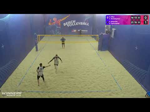 08:45 O. Bilyk / Y. Yevdokymov - V. Antoniuk / V. Tyshchenko 14.03.2023 | Winners Beach Volleyball