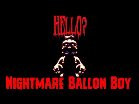 Five Nights At Freddy's 4 Halloween Teaser | Nightmare Ballon Boy | FNAF 4 Halloween