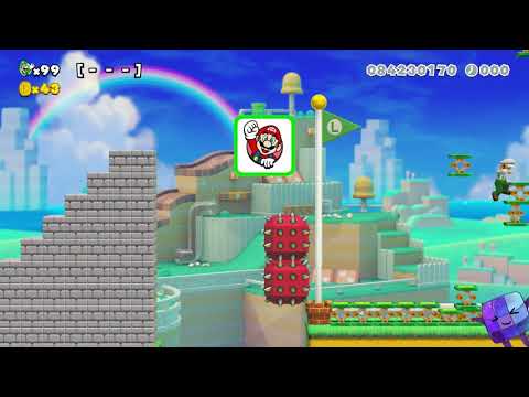 Super Mario Maker 2 🔧 Endless Challenge 3001 - 3008