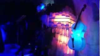 Ice Music in Luleå Sweden, band VinterRock playing