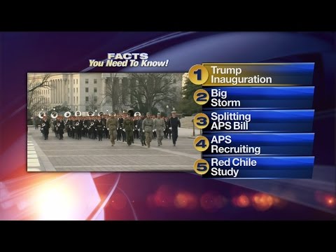 Friday's Morning Rush Video, 5 Facts: Donald Trump to be sworn in as 45th President