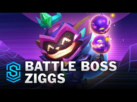 Battle Boss Ziggs Wild Rift Skin Spotlight