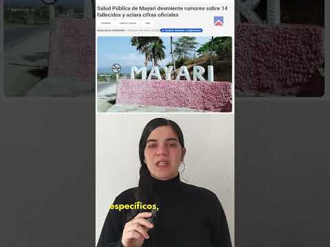 Salud Pública de Mayarí desmiente rumores sobre 14 fallecidos y aclara cifras oficiales