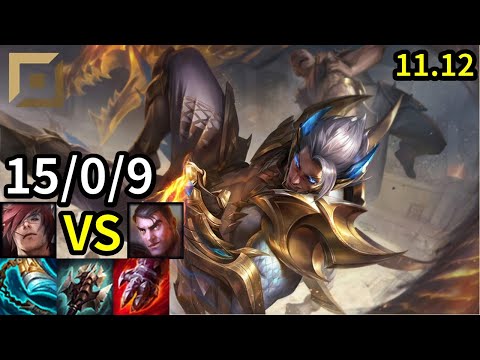 Sett Top vs Jayce - KR Master | Patch 11.12