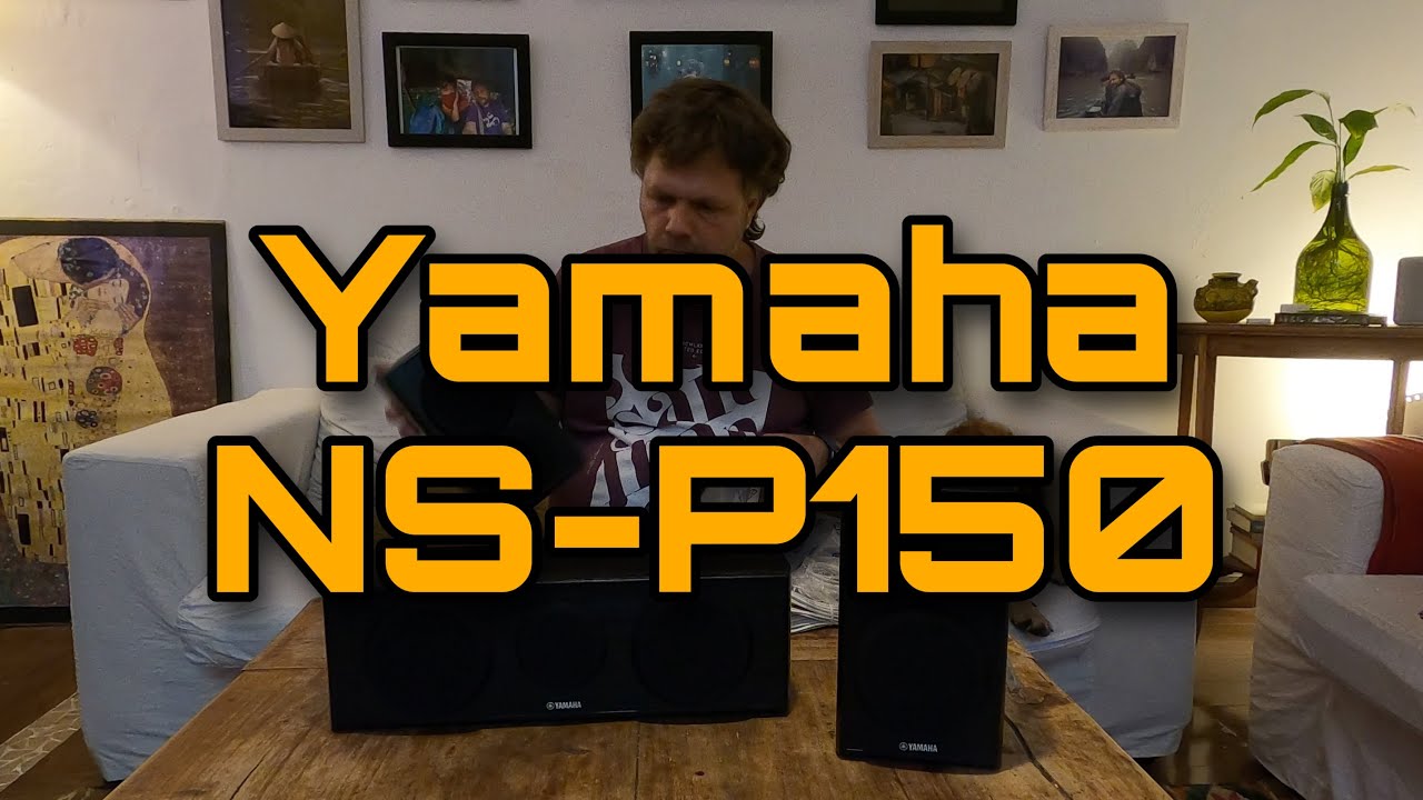 video Loa xem phim Yamaha NS-P150 chính hãng 0