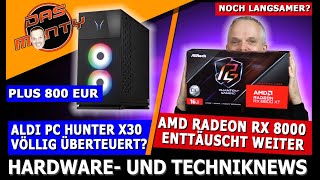 AMD RX 8000 enttäuscht weiter | Aldi RX 4080 Super PC überteuert? | Fallout   im Boom | News