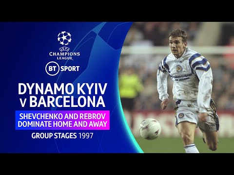 Shevchenko and Rebrov lead Barcelona demolition! | Iconic Champions League games