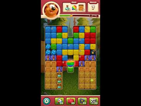 Toon Blast Level 7794 - NO BOOSTERS 🐻🐺🐱 | SKILLGAMING ✔️