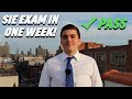 How To Pass The SIE Exam In 7 Days 2022