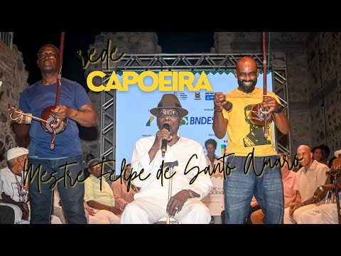 Mestre Felipe de Santo Amaro: o mais antigo da Capoeira canta à capela no Rede Capoeira em Salvador