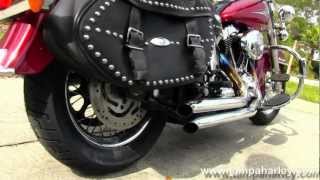 preview picture of video 'Harley-Davidson Softail Heritage Classic with Loud Exhaust'