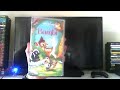 Bambi VHS Australia Closing