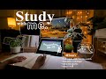 4 HOUR Late Night Study With Me Rain Sounds Lofi Bgm Pomodoro 50 10 Day136