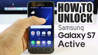 How To Unlock Samsung Galaxy S7 Active | AT&T | Step-by-step!