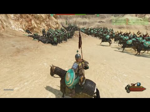 500 Cavalry VS 500 Spearmen With Terrain Advantage - Mount & Blade 2 Bannerlord