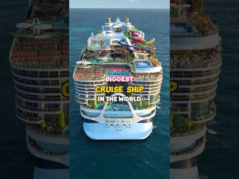 Thumbnail for the BIGGEST cruise ship in the World🤯 #cruiseship #royalcaribbean