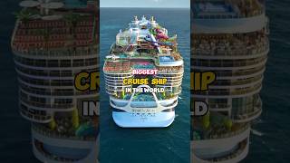 the BIGGEST cruise ship in the World🤯 #cruiseship #royalcaribbean