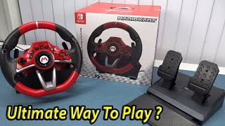 Hori Deluxe Official Racing Wheel .. Ultimate Nintendo Switch Wheel ?