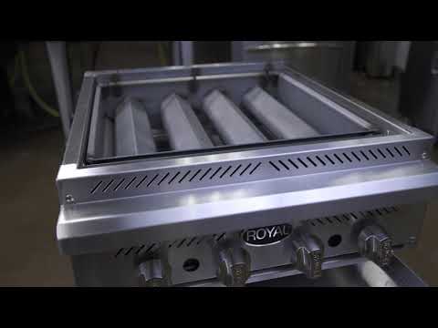 Royal Range -  Gas Countertop Charbroiler