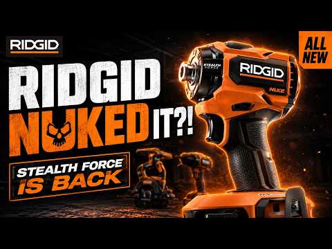 RIDGID Just Dropped a NUKE… and Stealth Force Is Back
