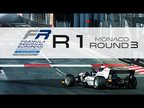 Race 1 - Round 3 Monaco Monte Carlo F1 Circuit - Formula Regional European Championship by Alpine
