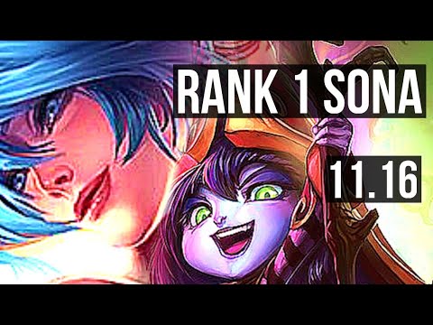 SONA & Karthus vs LULU & Tristana (SUPPORT) | Rank 1 Sona, 11/3/20 | EUW Challenger | v11.16