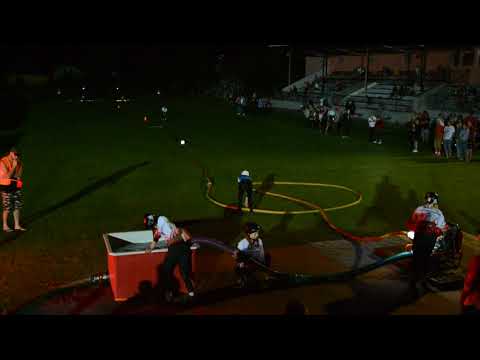 Nočná hasičská súťaž Hrnčiarovce 9.6.2018 - DHZ Križovany n/D ženy