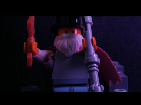 Lego lotr "You shall not PASS!!" in Lego (Lord of the Rings recreation)