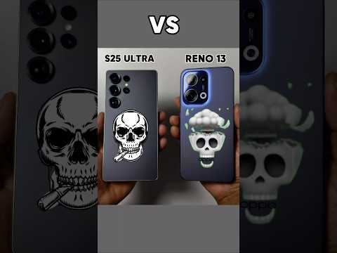 Oppo Reno 13 Vs S25 ultra Speed Test Comparison #shortsfeed #shorts