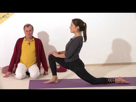 Beinmuskeln dehnen mit Yoga Übungen - Yoga Asana Lexikon