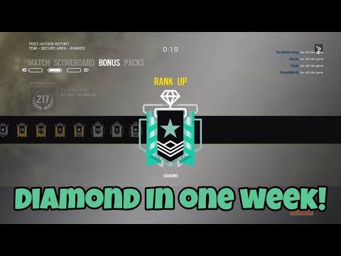 Road to Diamond: Xbox Diamond - Ranked Highlights - White Noise - Rainbow Six Siege Gameplay