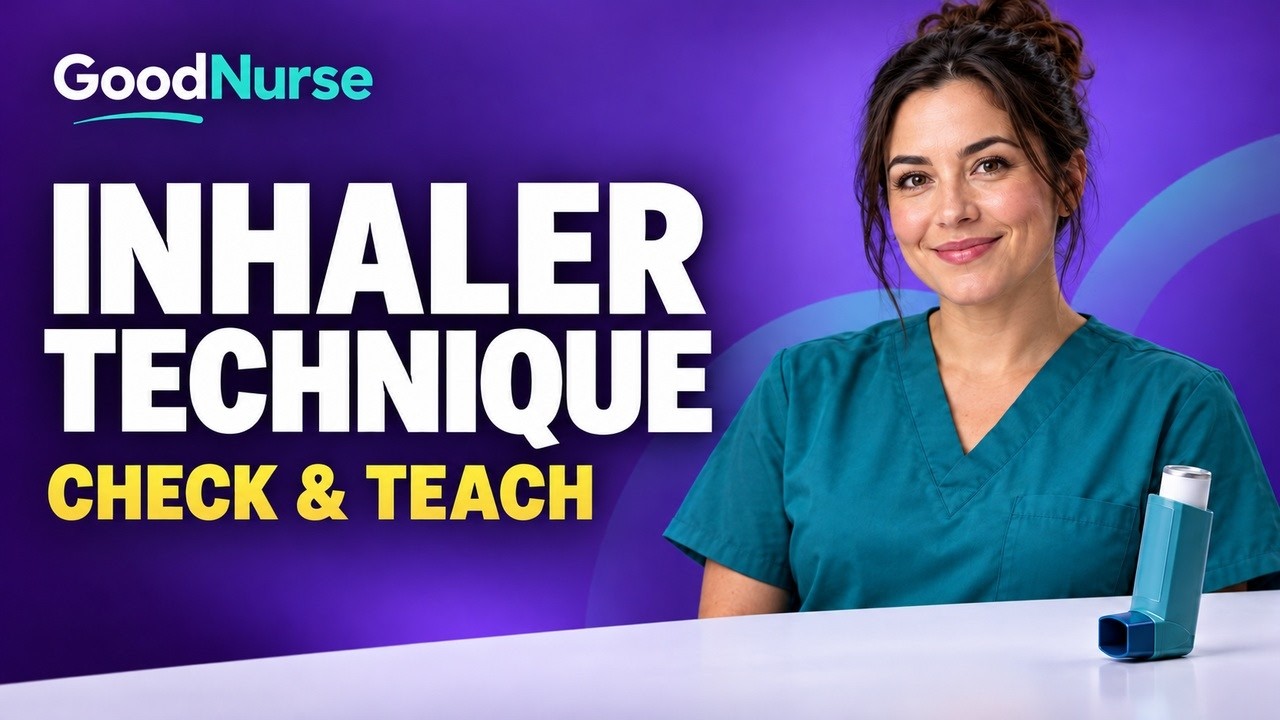 Adult MDI Technique: Assessment, Spacer Use and Patient Teaching
