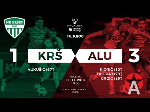 16.krog: Krško - Aluminij 1:3 ; Prva liga Telekom Slovenije 2018/2019