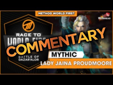 Jaina Proudmoore Mythic Live Commentary with Method Raid Leader Scripe