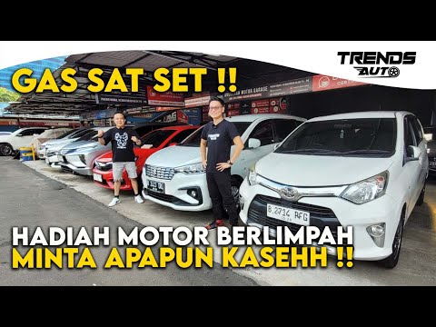 GAS!! MURAH SAT SET GA PAKE JANJI MANIS HADIAH MOTOR BANYAK BANGET KALO BELI MOBIL BEKAS DI AMG