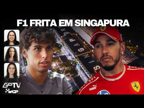 F1 EM SINGAPURA: HAMILTON COBRA JOVENS NA CHUVA E BORTOLETO SOFRE COM CALOR | WGP