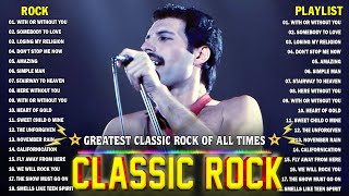 Queen, Aerosmith, U2, The Beatles, ACDC, Metallica, Bon Jovi ⚡ Best Classic Rock Songs Of All Time