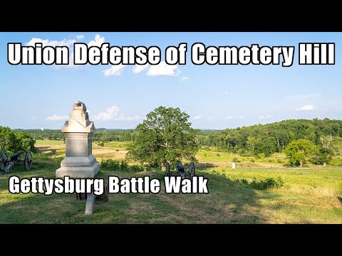 Union Defense of Cemetery Hill - Farewell Gettysburg Battle Walk with Ranger Troy Harman