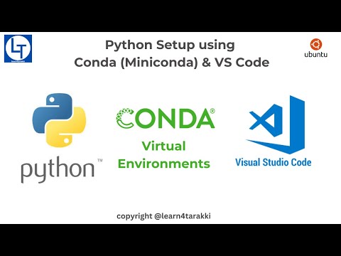 Python Environment Setup Conda And Vs Code On Linux Ubuntu